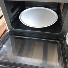 動作保証　シャープ　オーブンレンジ　20L ホワイト　白　中古　格安　2014年製の画像
