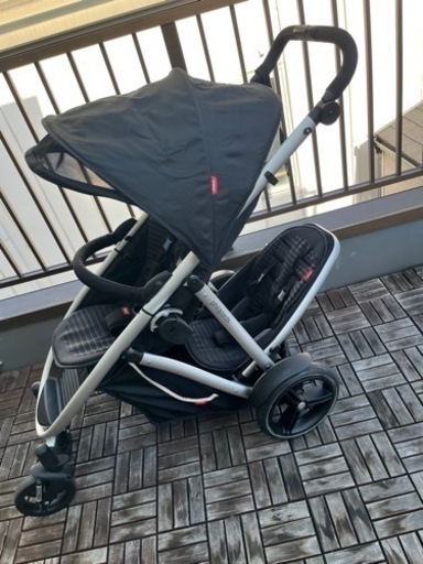 【引き取り限定】フィルアンドテッズ　ヴァーブ(verve)  双子　ベビーカー　年子