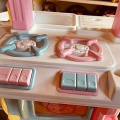 ハローキティ デラックスキッチン 本体のみ 店舗手渡し歓迎！ Y04052の画像