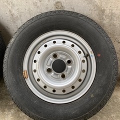 軽トラ、軽バンのタイヤ、ホイールです。の画像