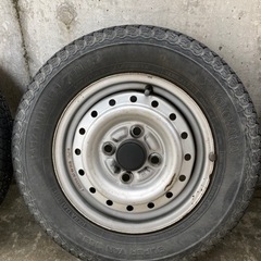軽トラ、軽バンのタイヤ、ホイールです。の画像