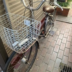 【0円】27インチ自転車 リサイクルにの画像