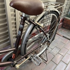 【0円】27インチ自転車 リサイクルにの画像