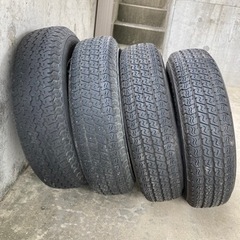 軽トラ、軽バンのタイヤ、ホイールです。の画像