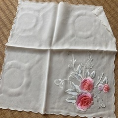 受け渡し完了　刺繍ハンカチ　の画像