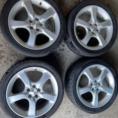 スバル レガシー 夏タイヤ ホイールセット 215/45/17