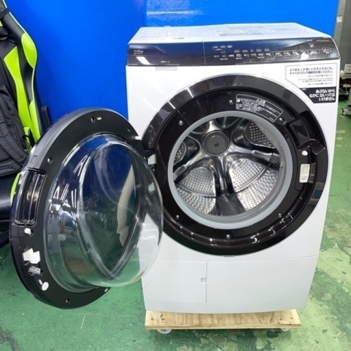 ⭐️HITACHI⭐️ドラム式洗濯乾燥機　2021年11kg美品　自動投入　大阪市近郊配送無料