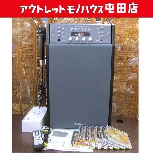 DVDカラオケシステム DVD-K100 マイク＆DVD8枚付き【訳あり】太知ホールディングス 札幌市北区屯田