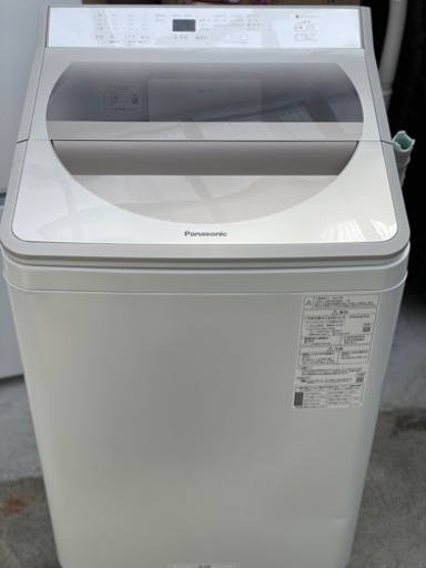 送料・設置込み　洗濯機　8kg Panasonic 2021年製