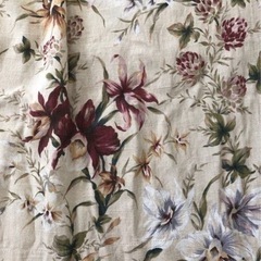 素敵な花柄カーテン　サンゲツカーテンの画像