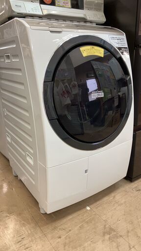 お値下げしました❗️ HITACHI/日立 11/6kg ドラム式洗濯乾燥機 2021年製 BD-SV110FL AIお洗濯 ナイアガラすすぎ ビッグドラム No.113 ※現金、クレジット、スマホ決済対応※