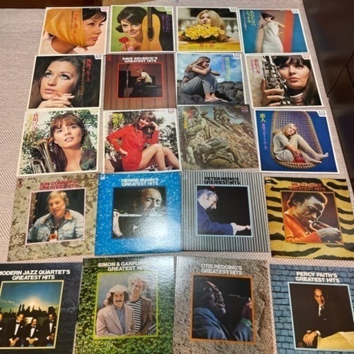 レコード　いろいろ集めました