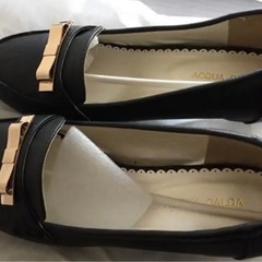 【3,000円➡︎今週限定2,500円】『acqua calda パンプス 24,5EEEE（ヒール約7センチ）』の画像