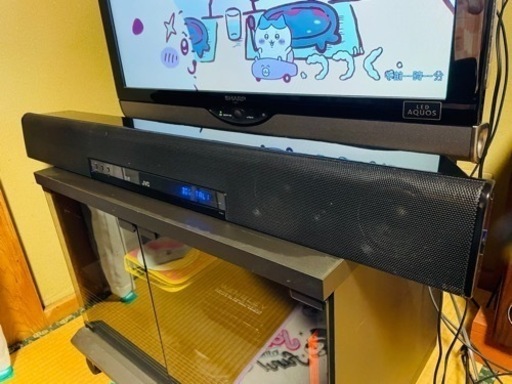 【お話し中】JVCホームシアター用サウンドバースピーカー