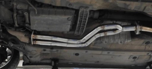 17クラウン JZS173、175前期用ストレートフロントパイプ　FR用