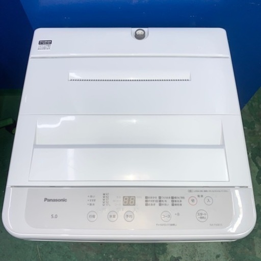 ⭐️Panasonic⭐️全自動洗濯機　2021年5kg美品　大阪市近郊配送無料
