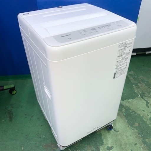 ⭐️Panasonic⭐️全自動洗濯機　2021年5kg美品　大阪市近郊配送無料