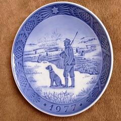 royalcopenhagen yearplate1977