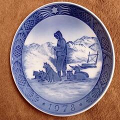 royalcopenhagen yearplate1978