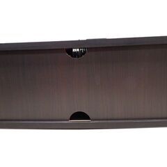 新札幌発 IKEA/イケア テレビ台 ローボード ダークオーク系 MOSJO/モーショー テレビボード 幅90×奥行40×高さ39cm No.1677の画像