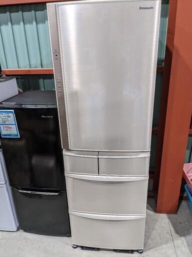 Panasonic 406L 5ドア冷凍冷蔵庫 NR-E413V-N 2018年製
