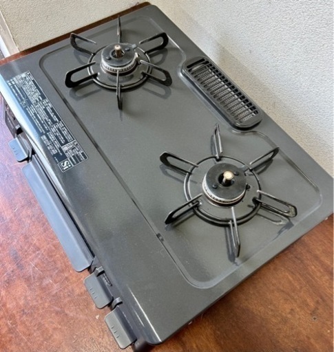 お引取り限定 21年製 パロマ LPガス用コンロ ガステーブル PA-S42B-1R プロパン