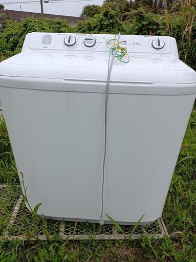 2019年式　二槽式洗濯機