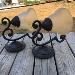 壁掛け照明 2点セットの画像