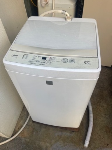 洗濯機5キロ　2018年　配達込み