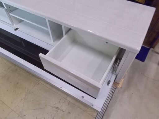 ニトリ ローボード パリエ 170TV WH 白 テレビ台 170cm ホワイト 家具 札幌市東区 新道東店
