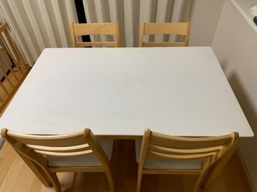 ナチュラルダイニングテーブルセット