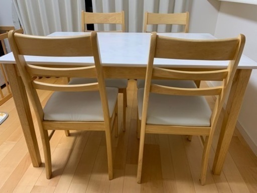 ナチュラルダイニングテーブルセット