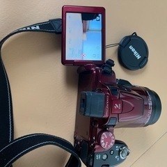 Nikon COOLPIX P520 RED 動作確認済み！の画像