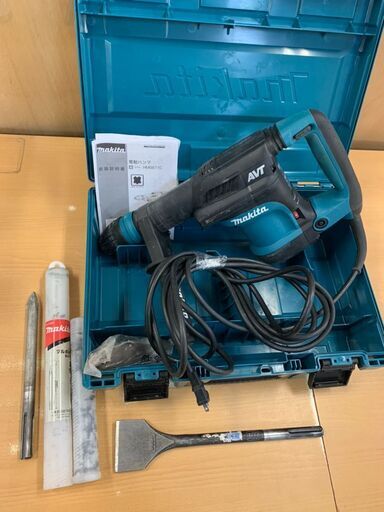 【モノマニア四日市】【引取限定】makita マキタ ハツリ機　電動 ハンマ HM0871C シャンクおまけ付