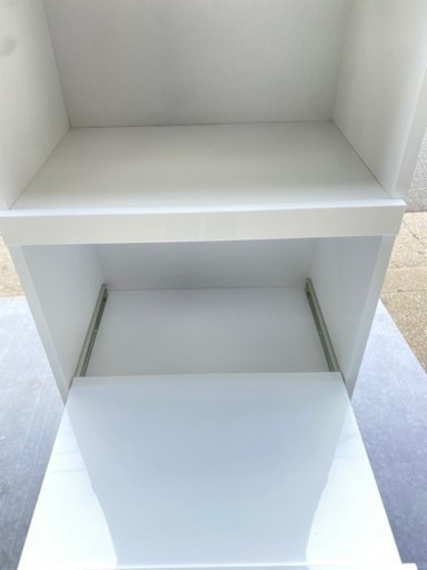 【美品】キッチン棚　食器棚　ホワイト