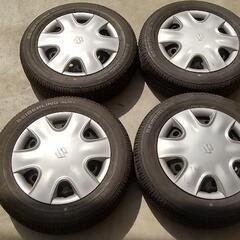 ご成約🎵超バリ山 155/65R13 夏タイヤセット🎵
