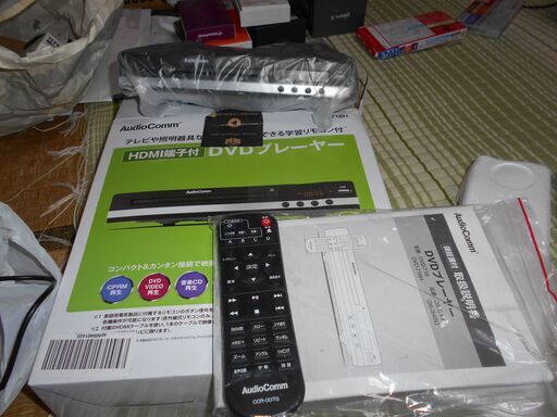 DVDプレイヤーAudioComm