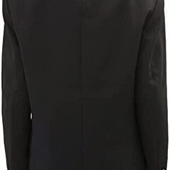 【即日・手渡し可】学生服 上着（ｳｰﾙ15%ﾎﾟﾘｴｽﾃﾙ85%）ノーマルカラー 在庫限定男子学生服 詰襟 (180A) 定番学生服 標準型 学生上着 アウトレット品の画像