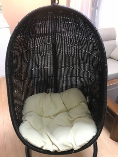 オシャレなハンギングチェア(卵型)⸜‪‪‪‪‪︎?⸝‬‪‪【予定者確定】