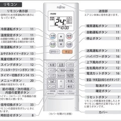 【分解洗浄済み】富士通エアコン【AS-R22D】不在ECO/人感センサー/プラズマイオン/音声お知らせ機能/フィルター自動掃除/6畳用/R32冷媒/2014年製の画像