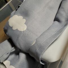 ニトリ 雲柄カーテン(両開き)