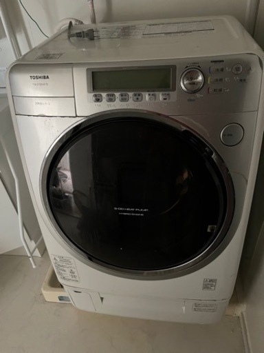 中古品　TOSHIBA ドラム式洗濯機