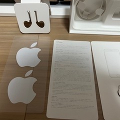 iPhone7 ケース付属品のみ　ケース取説ステッカー　本体イヤホン無しの画像