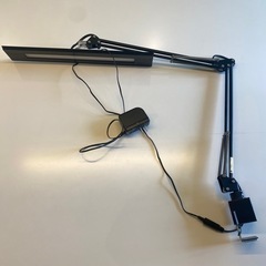 山田照明 Z-LIGHT LEDデスクライト Z-10N B ブラック 明るさ2430Lｘ 連続調光の画像