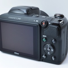 Nikon COOLPIX L340★2016万画素★スマホ転送★美品  1ヶ月動作補償あり！ 安心のゆうパック代引き発送！ 送料、代引き手数料無料！の画像