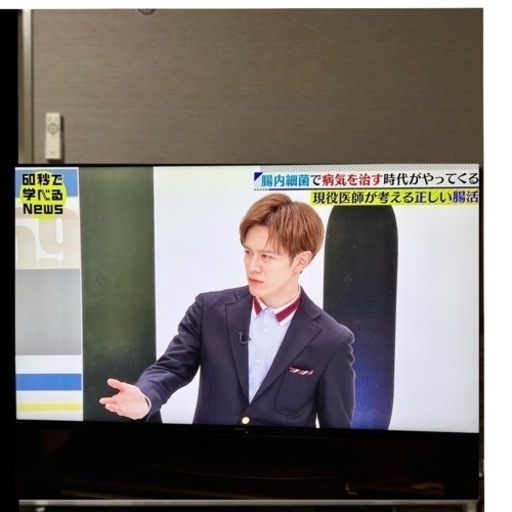 【極美品・使用時間/少ない】SHARP／Android テレビ・60インチ