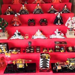 7段雛人形の画像