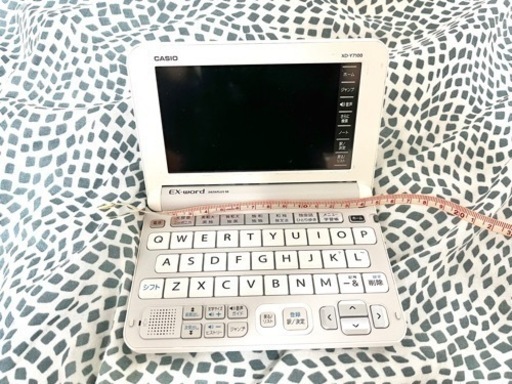 【一時中止中】ドイツ語 電子辞書 カシオex-word dataplus10 XD-Y7100