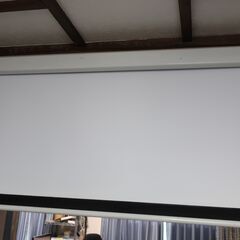80インチ電動スクリーン  プロジェクター用