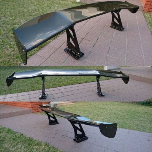 汎用　３D形状　GTウィング　カーボン製　FD3Sにて使用。